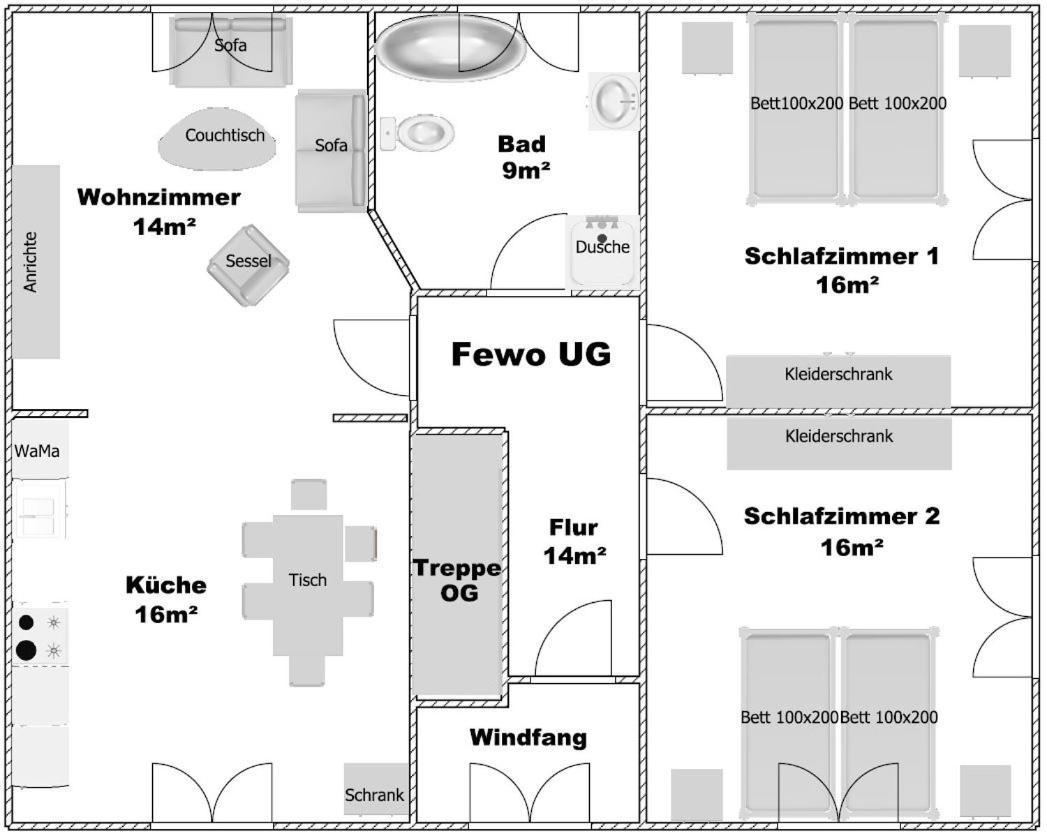 Ferienwohnung Landliebe Leer Luaran gambar